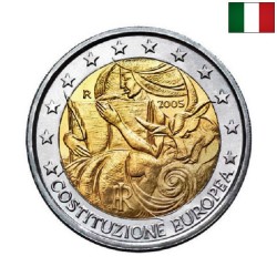 Italy 2 Euro 2005 "Constitution" UNC