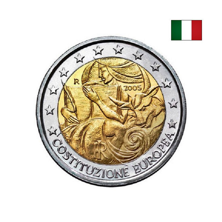 Italy 2 Euro 2005 "Constitution" UNC