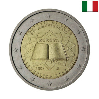 Italy 2 Euro 2007 "TOR" UNC