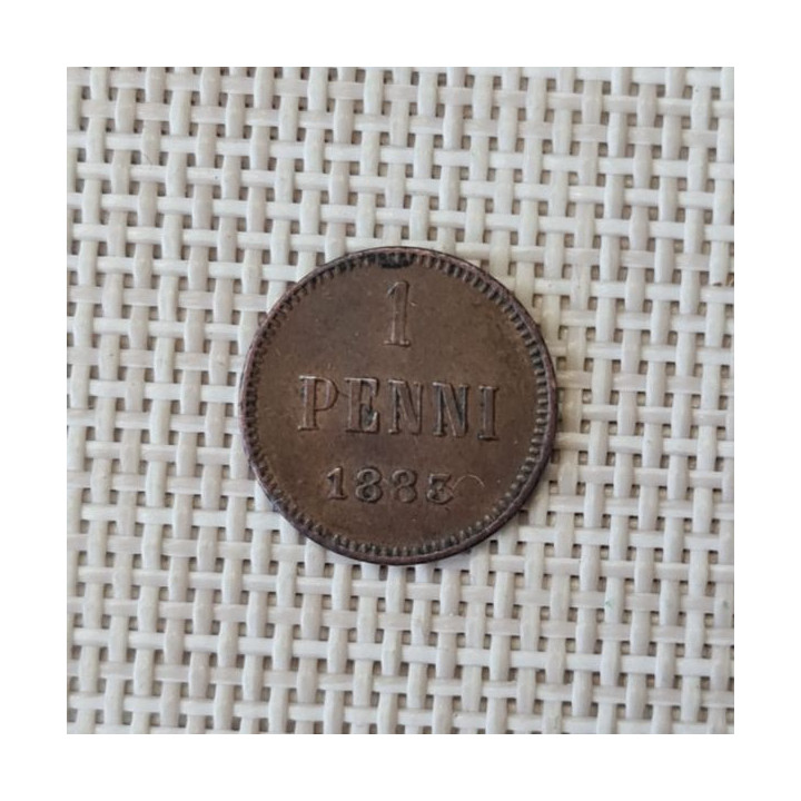 Finland 1 Penni 1883 KM-10 VF