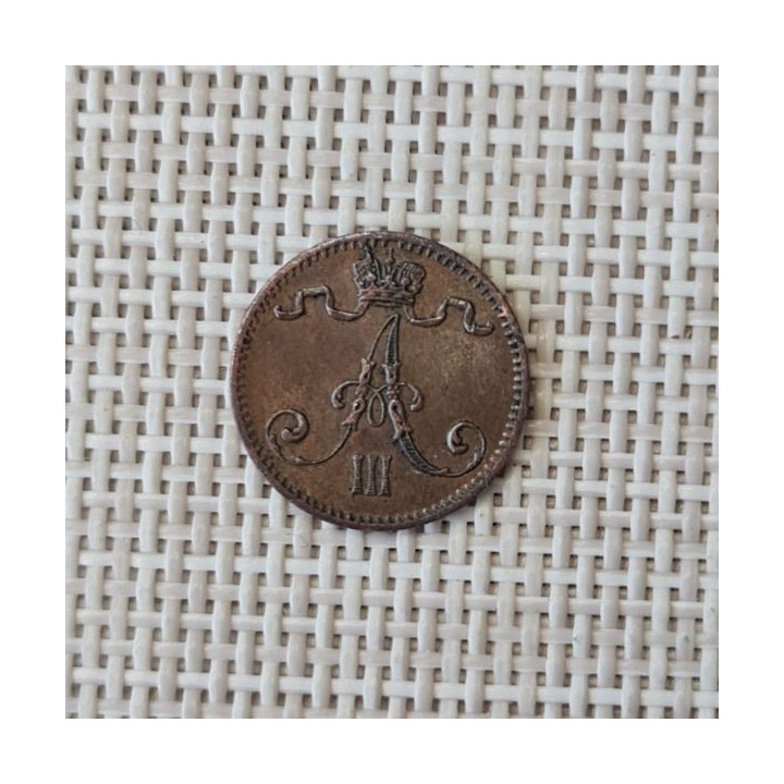 Finland 1 Penni 1883 KM-10 VF
