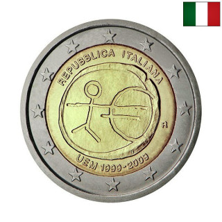 Italy 2 Euro 2009 "EMU" UNC