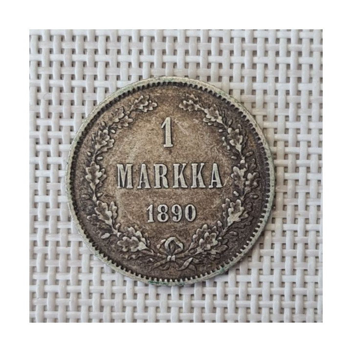 Finland 1 Markka 1890 KM-3.2 VF