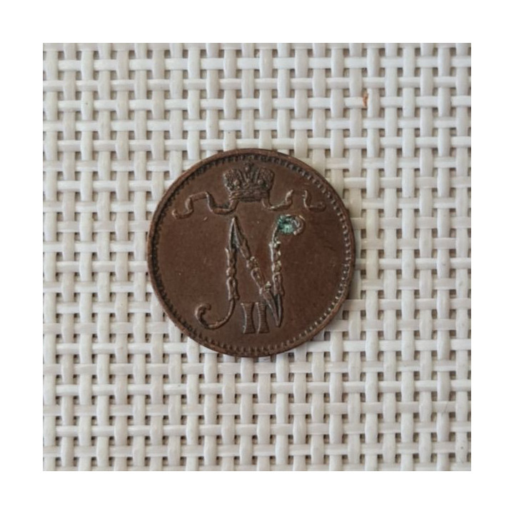 Finland 1 Penni 1902 KM-13 VF