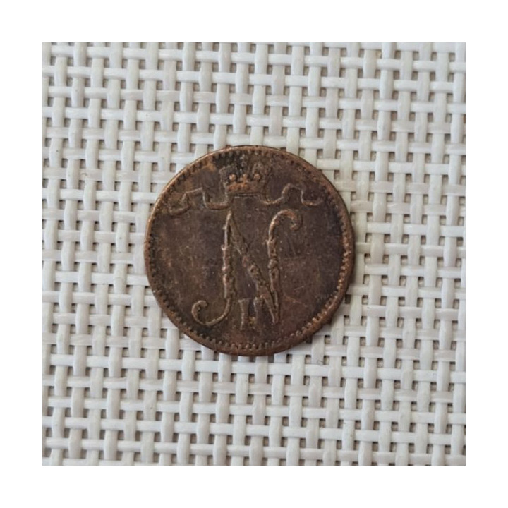 Finland 1 Penni 1905 KM-13 VF