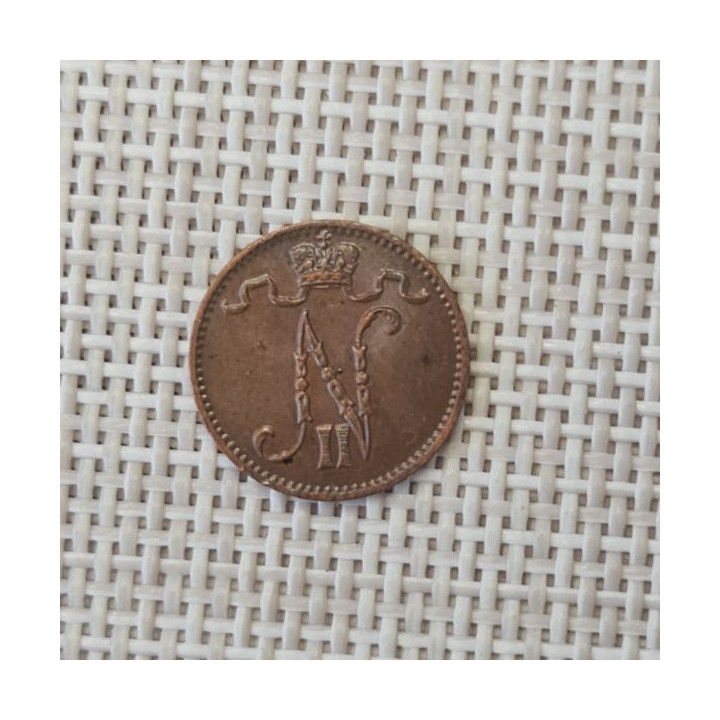 Finland 1 Penni 1913 KM-13 VF