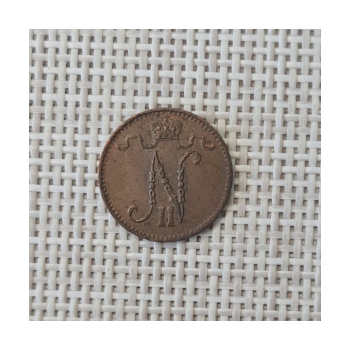Finland 1 Penni 1915 KM-13 VF