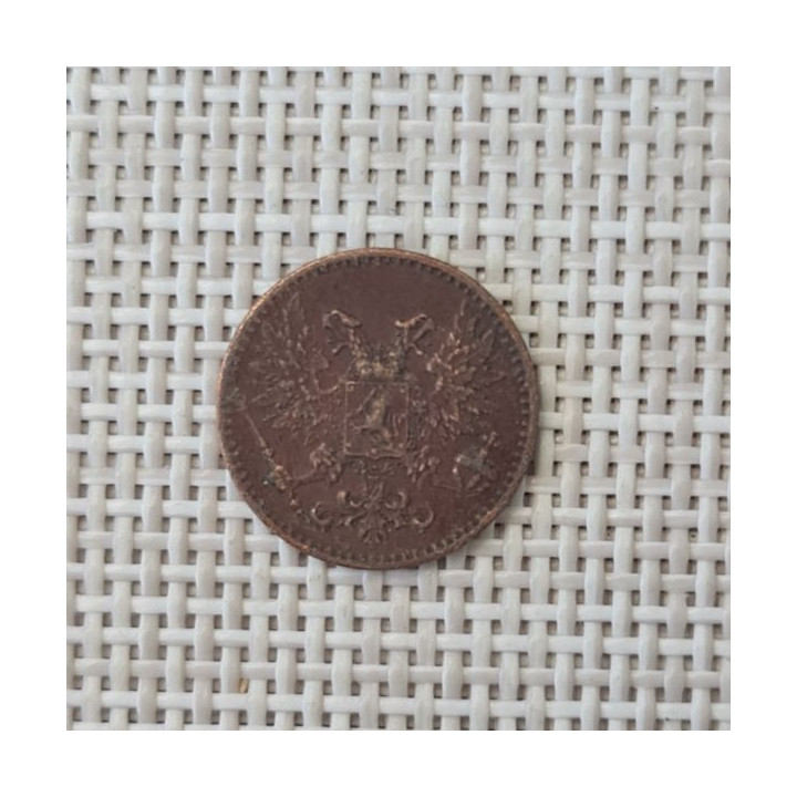 Finland 1 Penni 1917 KM-16 VF