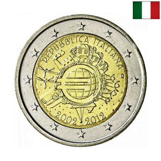 Italy 2 Euro 2012 "TYE" UNC