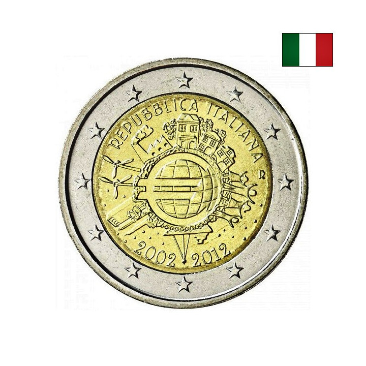 Italy 2 Euro 2012 "TYE" UNC