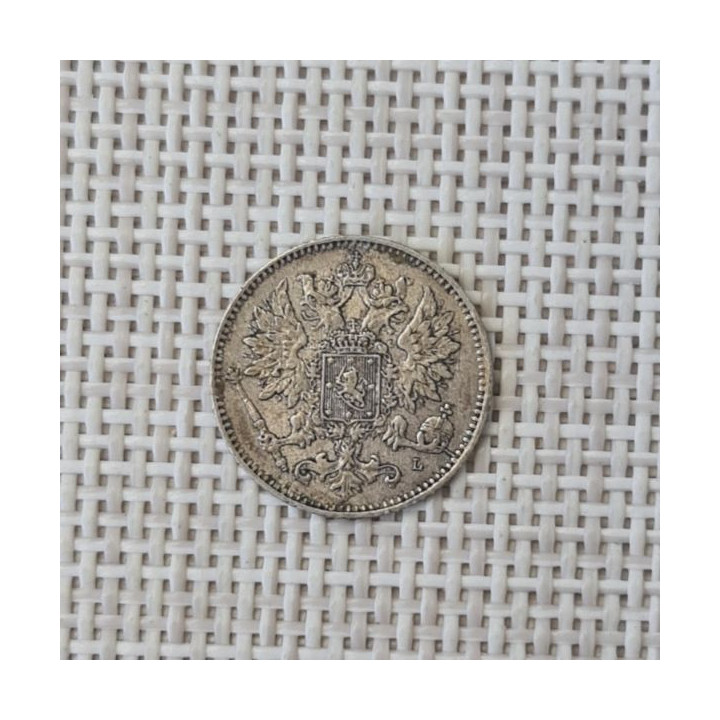 Finland 25 Penniä 1901 KM-6.2 VF