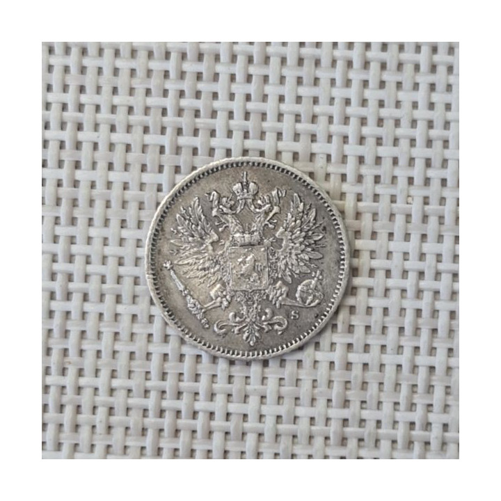 Finland 25 Penniä 1913 KM-6.2 VF