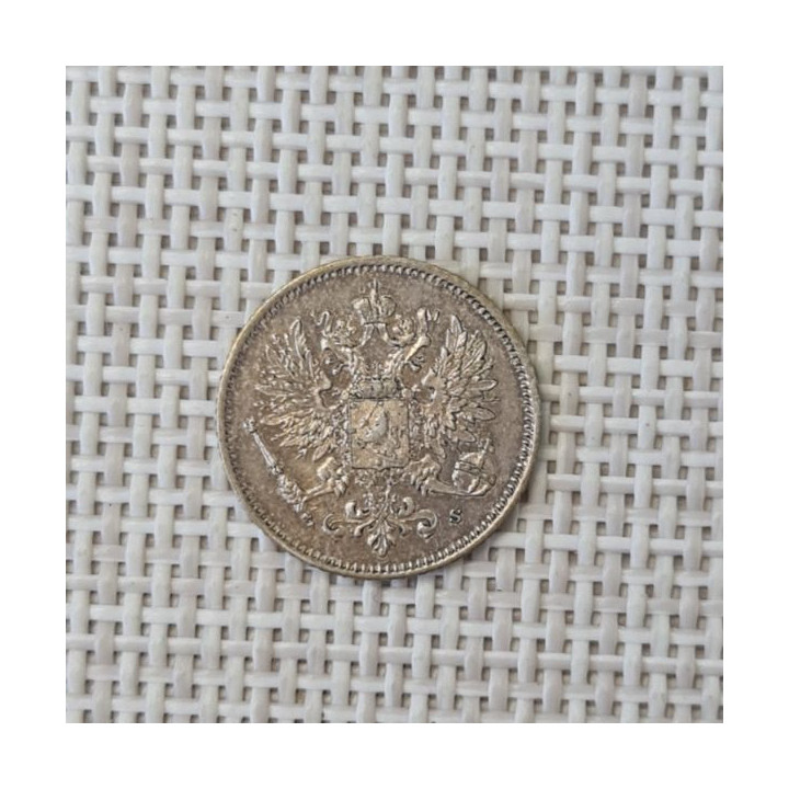 Finland 25 Penniä 1915 KM-6.2 VF