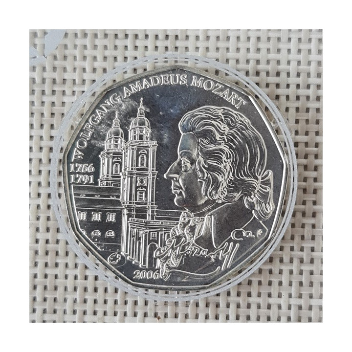 Austria 5 Euro 2006 "Mozart" KM-3131 BU