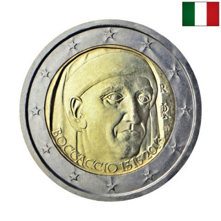 Italy 2 Euro 2013 "Giovanni Boccaccio" UNC