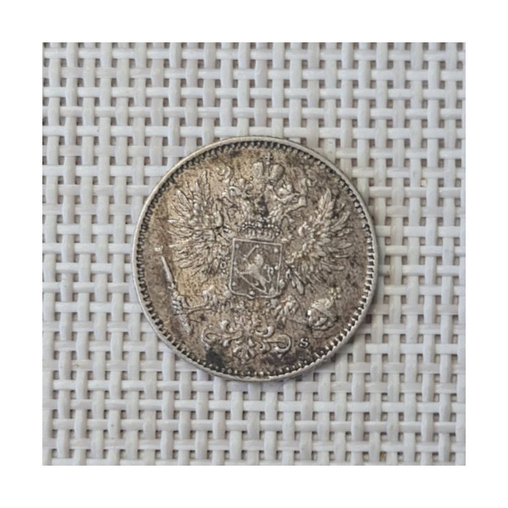 Finland 50 Penniä 1914 KM-2.2 VF/XF