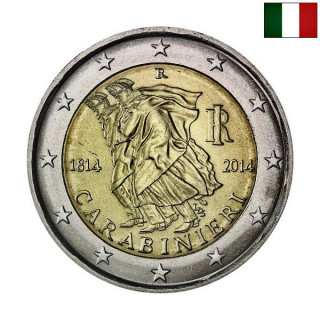 Italy 2 Euro 2014 "Carabinieri" UNC