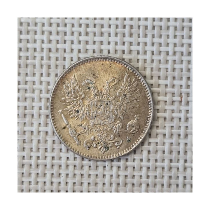 Finland 50 Penniä 1917 KM-20 VF/XF