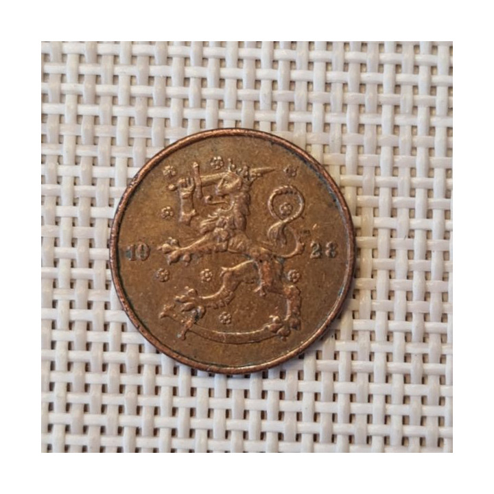 Finland 5 Penniä 1928 KM-22 VF