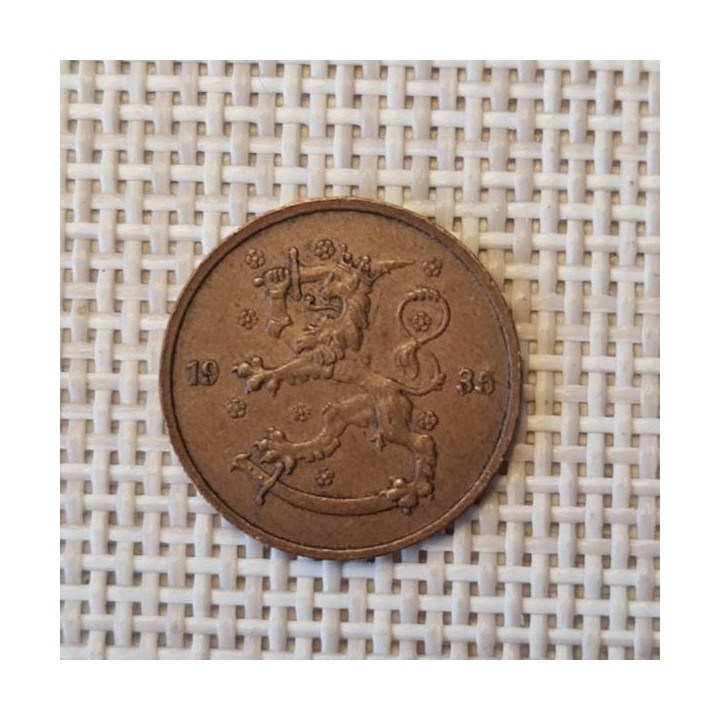 Finland 5 Penniä 1935 KM-22 VF