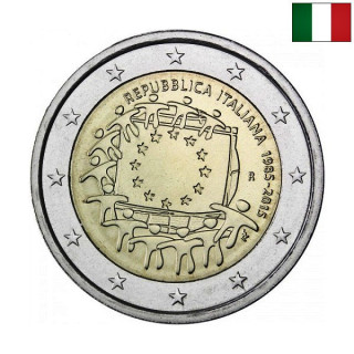 Italy 2 Euro 2015 "Flag (EUF)" UNC