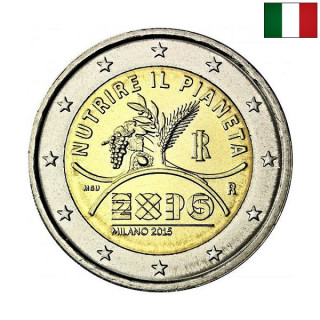 Italy 2 Euro 2015 "EXPO" UNC