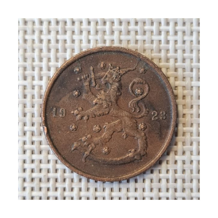 Finland 10 Penniä 1923 KM-24 VF