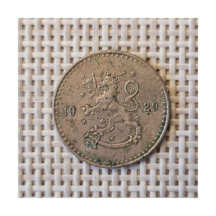 Finland 25 Penniä 1929 KM-25 VF