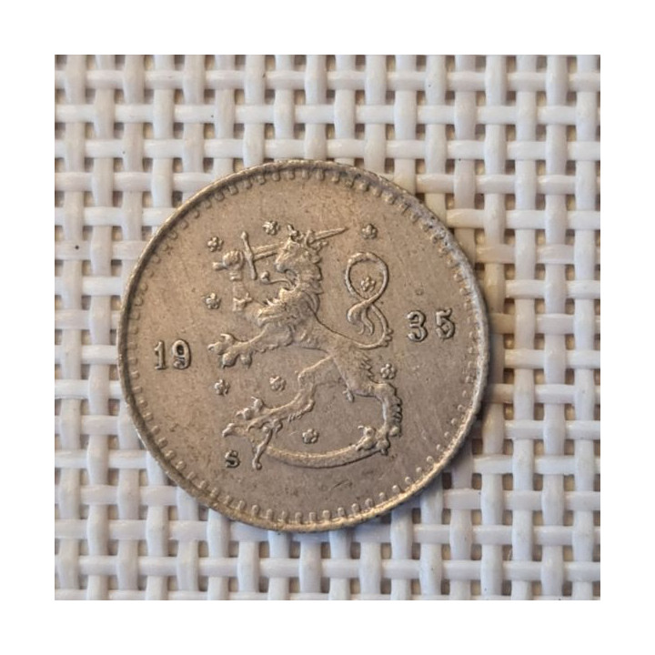 Finland 25 Penniä 1935 KM-25 VF