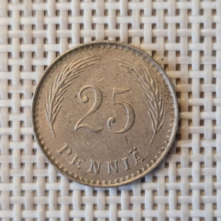 Finland 25 Penniä 1937 KM-25 VF