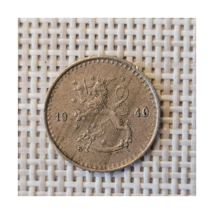 Finland 25 Penniä 1940 KM-25 VF