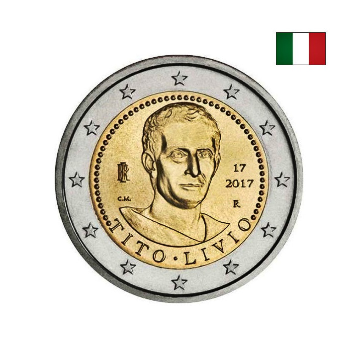 Italy 2 Euro 2017 "Titus Livius" UNC