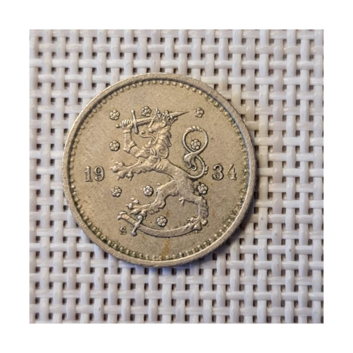 Finland 50 Penniä 1934 KM-26 VF