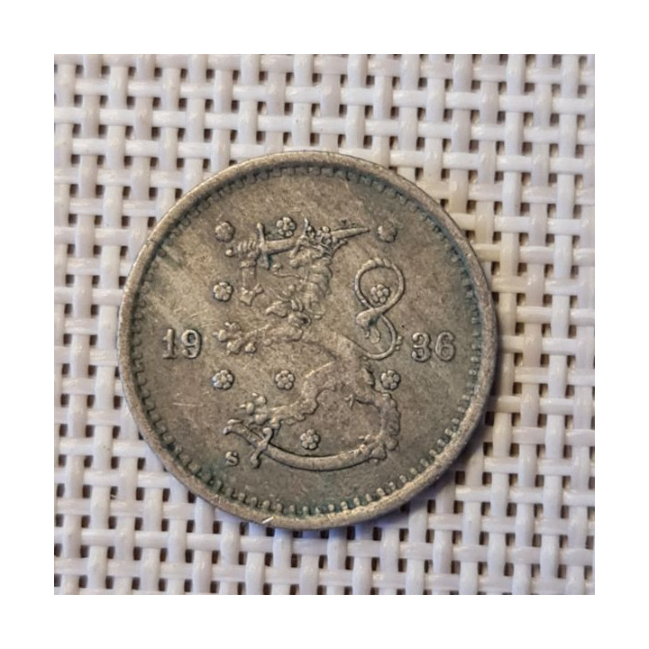 Finland 50 Penniä 1936 KM-26 VF