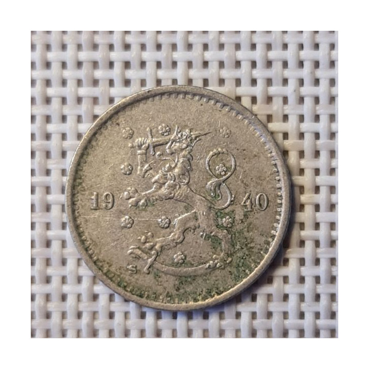 Finland 50 Penniä 1940 KM-26 VF