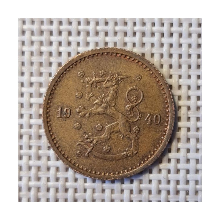 Finland 50 Penniä 1940 KM-26a VF