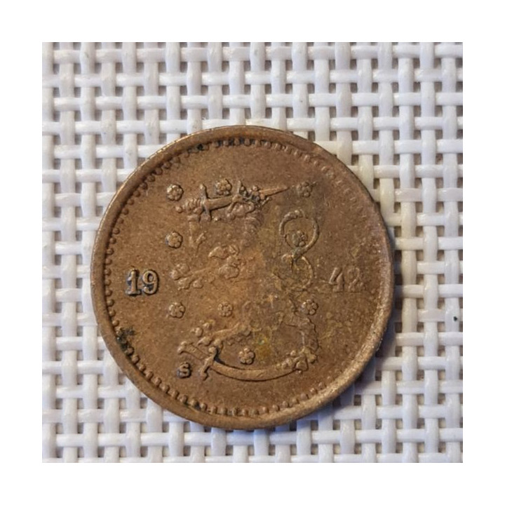 Finland 50 Penniä 1942 KM-26a VF