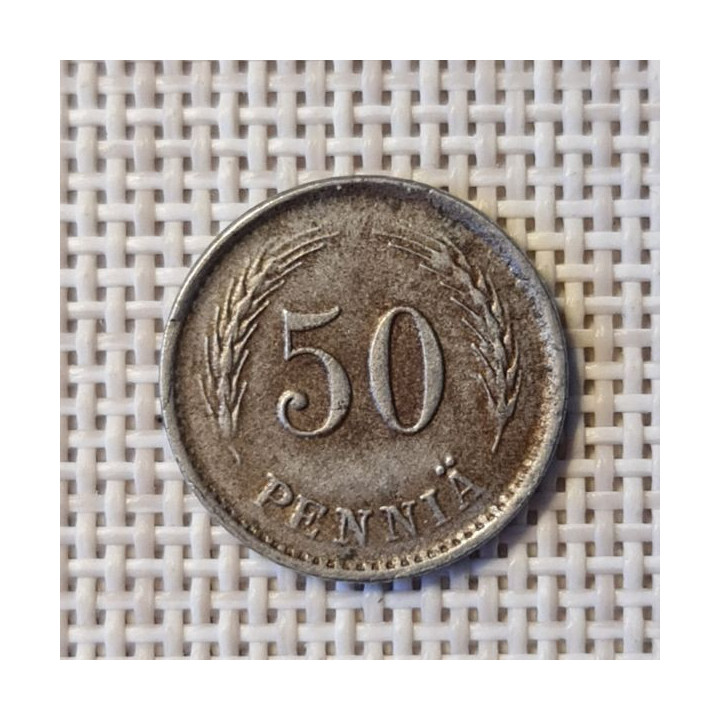 Finland 50 Penniä 1945 KM-26b VF
