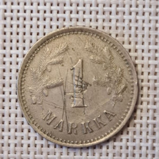 Finland 1 Markka 1921 KM-27 F