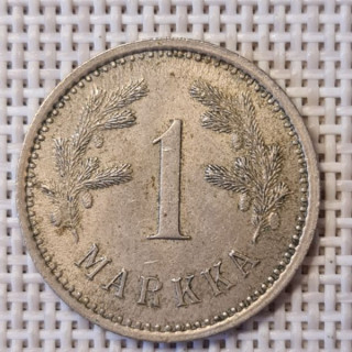 Finland 1 Markka 1921 KM-27 VF