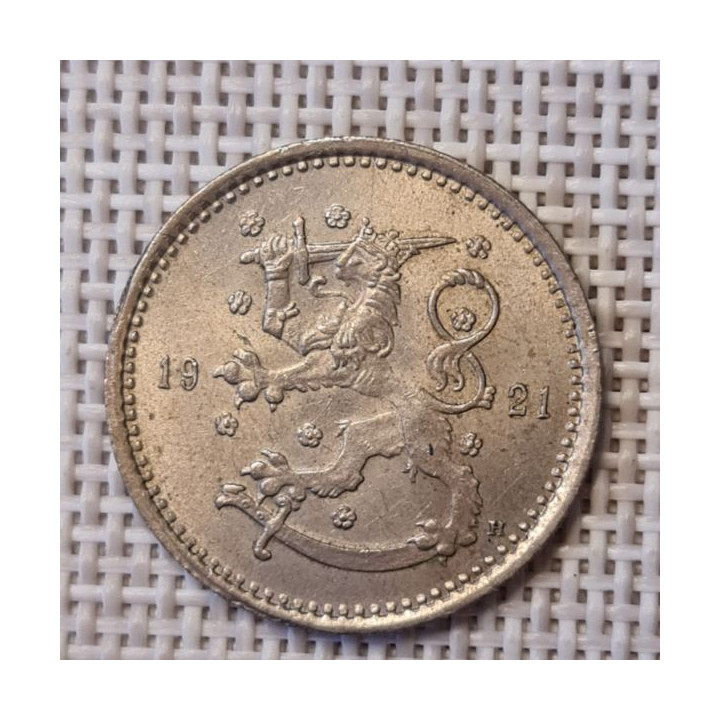 Finland 1 Markka 1921 KM-27 XF
