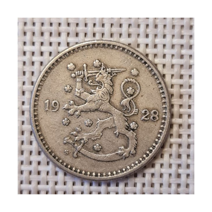 Finland 1 Markka 1928 KM-30 VF