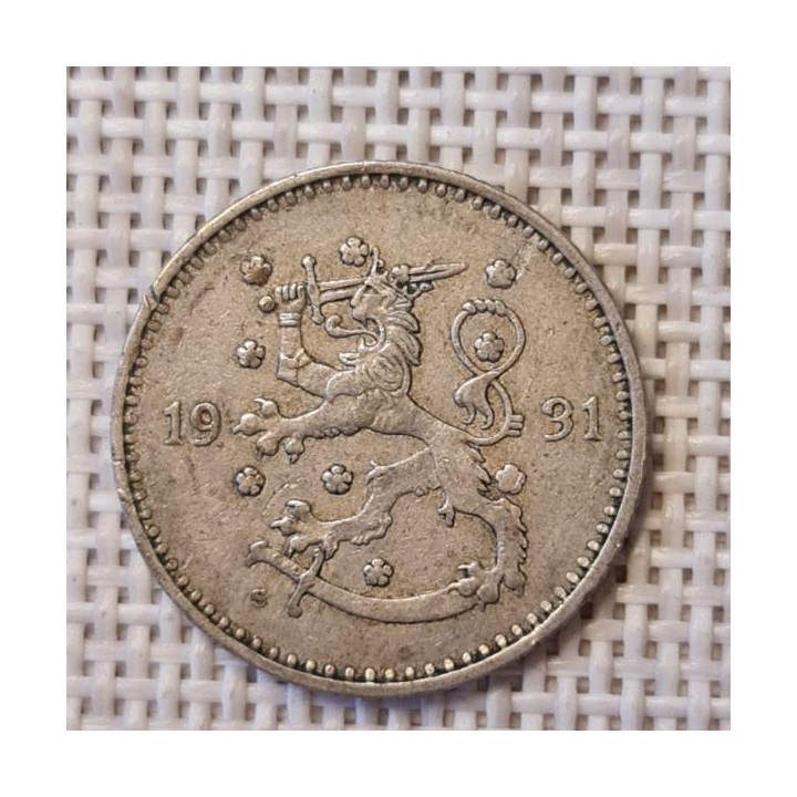 Finland 1 Markka 1931 KM-30 VF