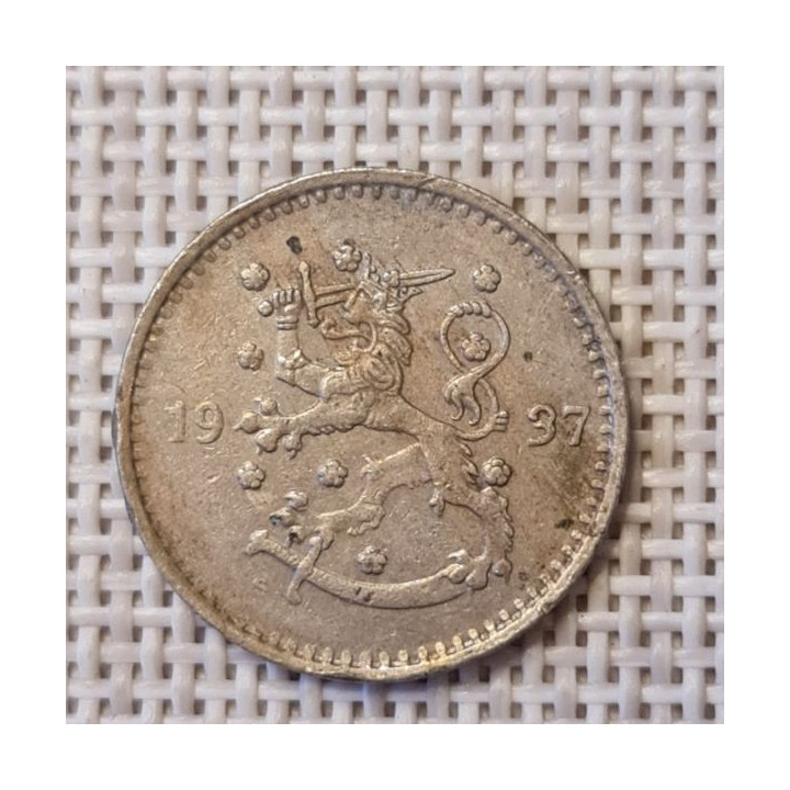 Finland 1 Markka 1937 KM-30 VF