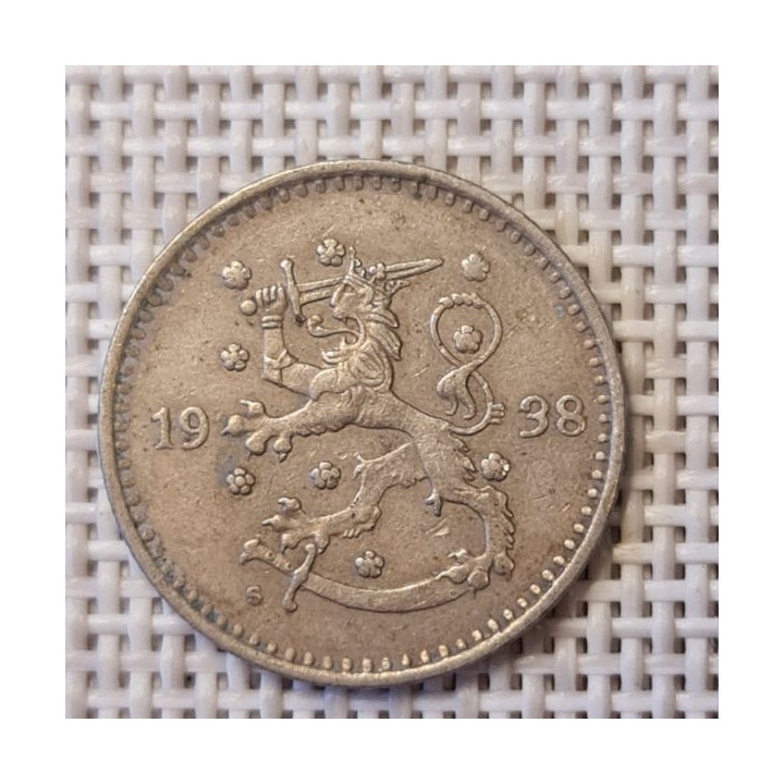 Finland 1 Markka 1938 KM-30 VF