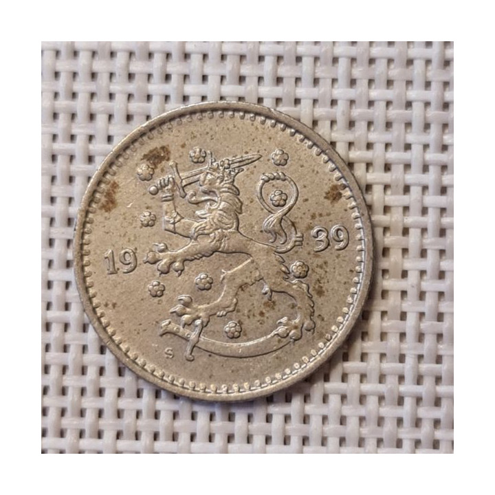 Finland 1 Markka 1939 KM-30 XF