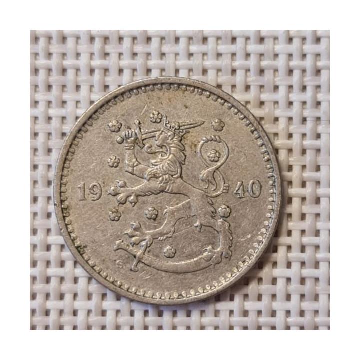 Finland 1 Markka 1940 KM-30 VF