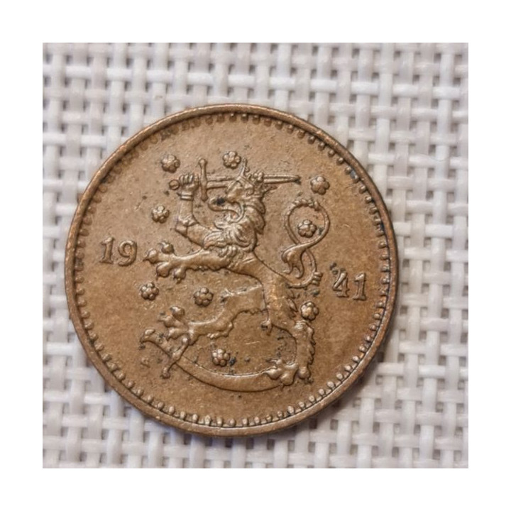 Finland 1 Markka 1941 KM-30a VF