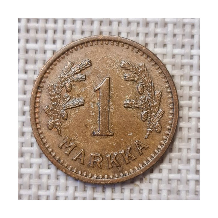 Finland 1 Markka 1943 KM-30a VF