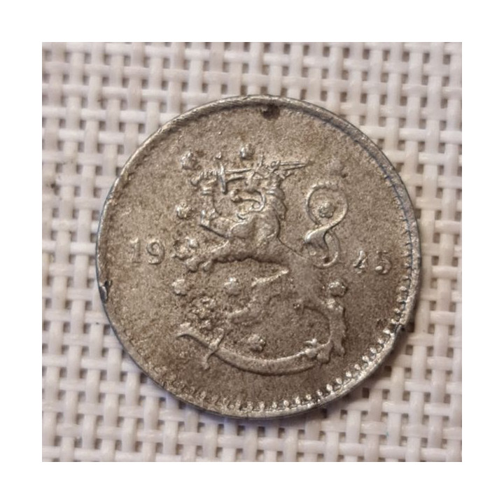 Finland 1 Markka 1945 KM-30b VF